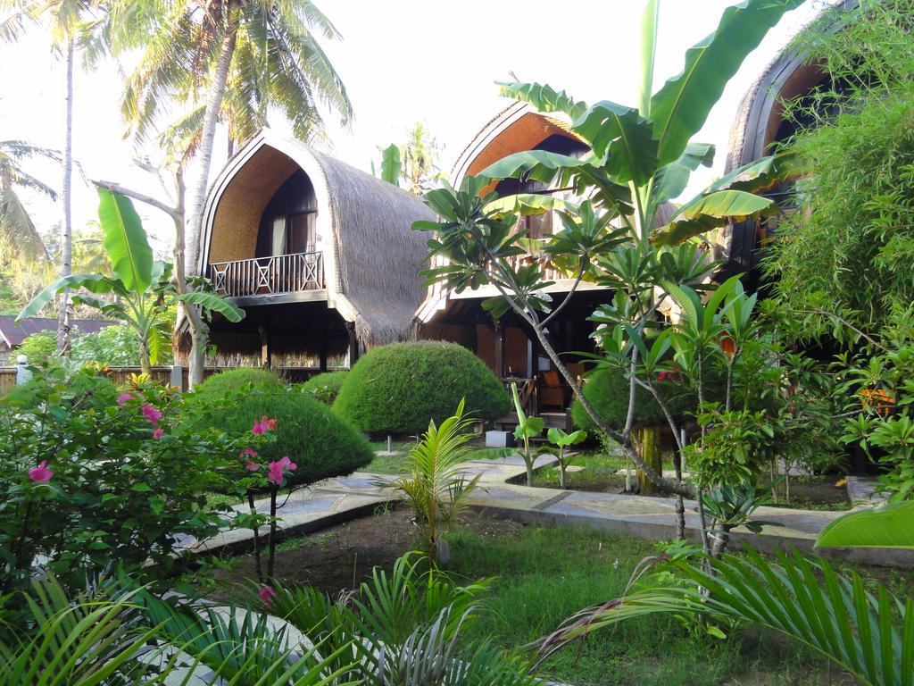 Villas Ganjor Gili Meno Exterior foto